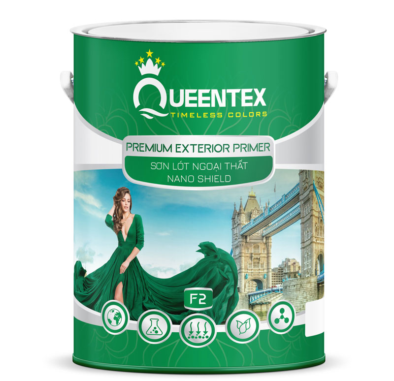 Sơn lót ngoại thất Nano Shield - Lon 5lit