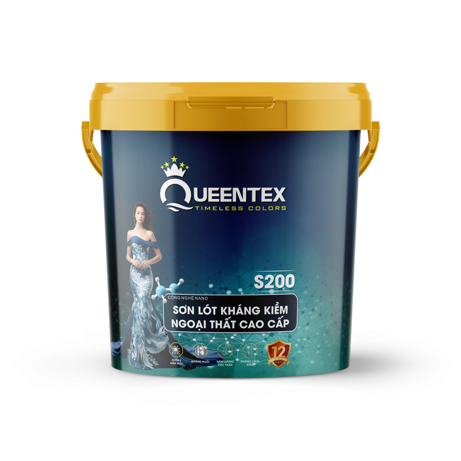Sơn lót kháng kiềm ngoại thất cao cấp Super Nano Sealer - Lon 5lit