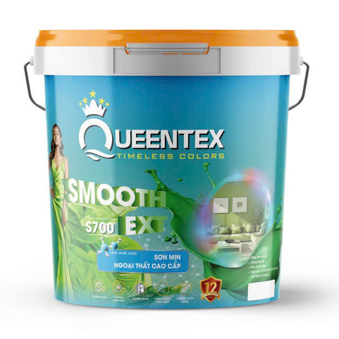Sơn mịn ngoại thất cao cấp Smooth.ext - Thùng 18lit